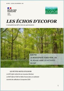front page Les Échos d’Écofor n°69